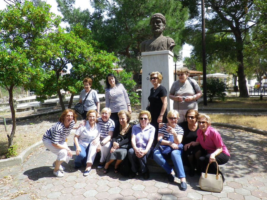 Σταυρός Ιθάκης — Προτομή Οδυσσέα