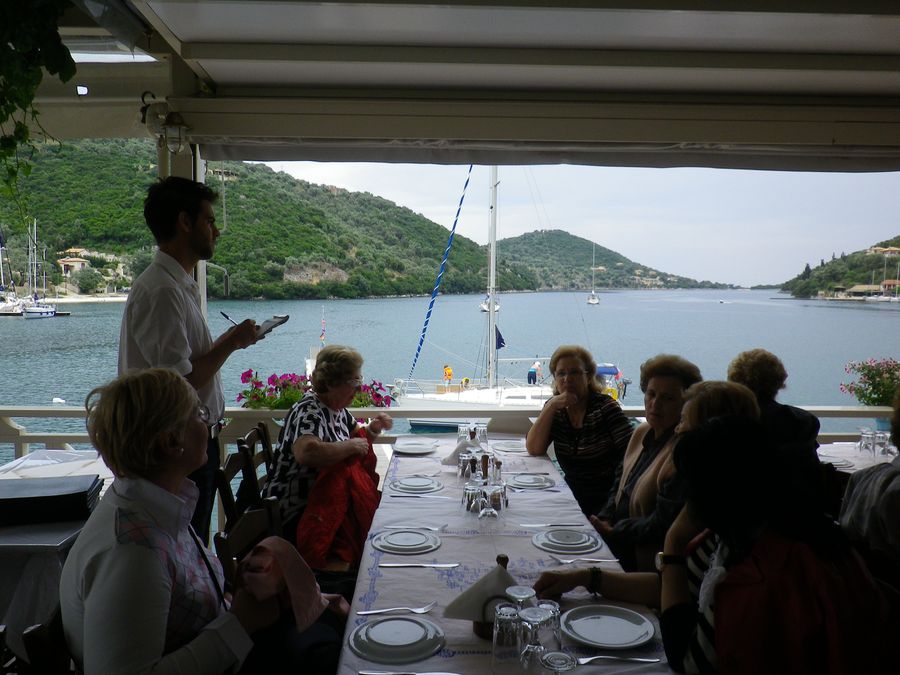 Λευκάδα — Φαγητό στη Βασιλική Λευκάδας